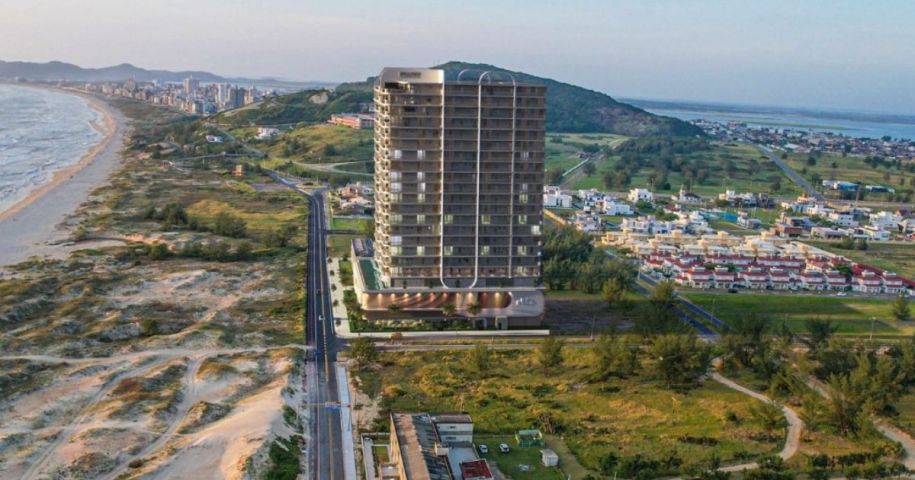 Laguna deve ganhar prédio de luxo com maior piscina de borda infinita de SC